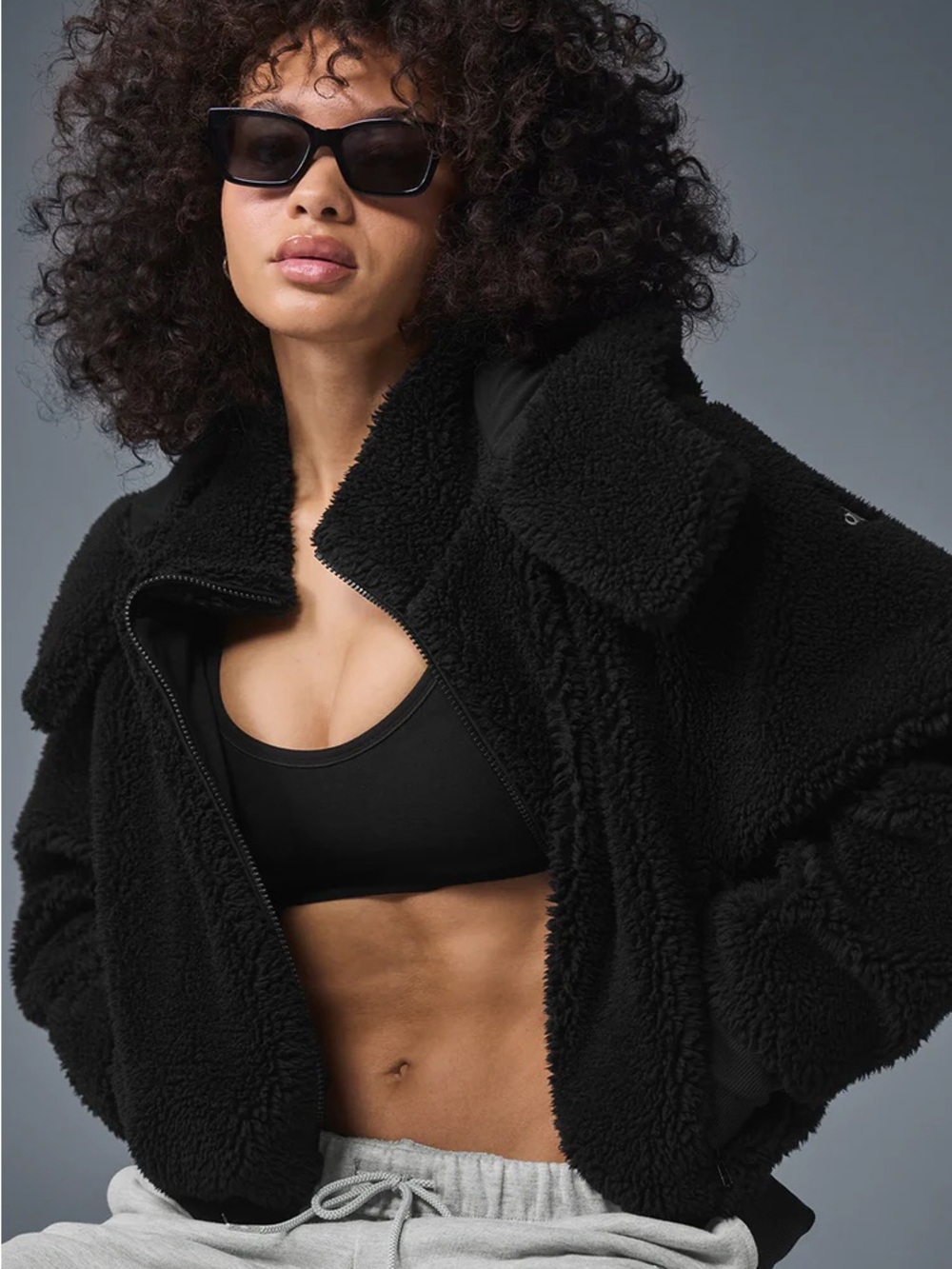ALO Yoga Foxy Sherpa Jacket size S